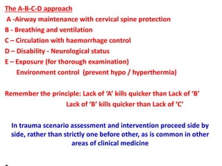 Assessment of a critically injured.ppt
