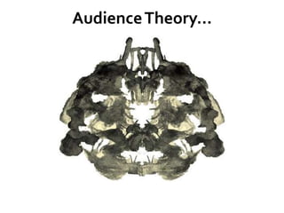 Audience Theory…
 