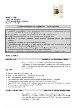 Anuj Mathur New | DOC