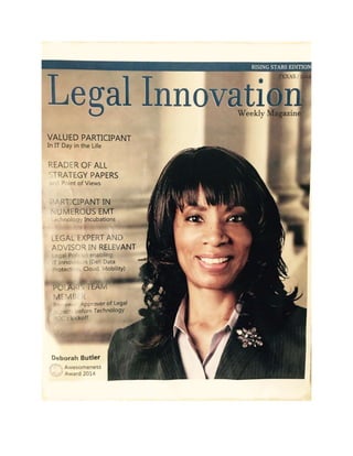 Legal Innovation Award, Dell, 2014