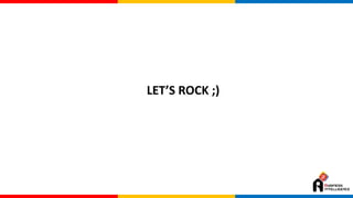 LET’S ROCK ;)
 