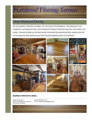 ChaseHardwood | PDF
