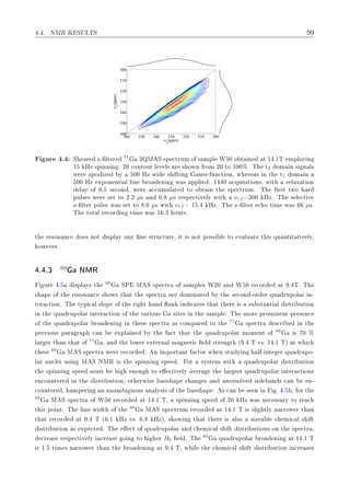 º º ÆÅÊ Ê ËÍÄÌË
ν2
(ppm)
ν
1
(ppm)
300310320330340350360
300
310
320
330
340
350
360
ÙÖ º Ë Ö Þ¹ ÐØ Ö 71
¿ÉÅ Ë ×Ô 
ØÖÙÑ Ó × ÑÔÐ Ï ¼ Ó Ø Ò Ø ½ º½Ì ÑÔÐÓÝ Ò
½ ÀÞ ×Ô ÒÒ Ò º ¾¼ 
ÓÒØÓÙÖ Ð Ú Ð× Ö × ÓÛÒ ÖÓÑ ¾¼ ØÓ ½¼¼±º Ì Ø2 ÓÑ Ò × Ò Ð×
Û Ö ÔÓ Þ Ý ¼¼ ÀÞ Û × Ø Ò Ù××¹ ÙÒ
Ø ÓÒ¸ Û Ö × Ò Ø Ø1 ÓÑ Ò
¼¼ ÀÞ ÜÔÓÒ ÒØ Ð Ð Ò ÖÓ Ò Ò Û × ÔÔÐ º ½ ¼ 
ÕÙ × Ø ÓÒ×¸ Û Ø Ö Ð Ü Ø ÓÒ
Ð Ý Ó ¼º × 
ÓÒ ¸ Û Ö 

ÙÑÙÐ Ø ØÓ Ó Ø Ò Ø ×Ô 
ØÖÙÑº Ì Ö×Ø ØÛÓ Ö
ÔÙÐ× × Û Ö × Ø ØÓ ¾º¾ µ× Ò ¼º µ× Ö ×Ô 
Ø Ú ÐÝ Û Ø νrf ¿¼¼ ÀÞº Ì × Ð 
Ø Ú
Þ¹ ÐØ Ö ÔÙÐ× Û × × Ø ØÓ º µ× Û Ø νrf ½ º ÀÞº Ì Þ¹ ÐØ Ö 
 Ó Ø Ñ Û × µ×º
Ì ØÓØ Ð Ö 
ÓÖ Ò Ø Ñ Û × ½ º¿ ÓÙÖ×º
Ø Ö ×ÓÒ Ò
 Ó × ÒÓØ ×ÔÐ Ý ÒÝ Ò ×ØÖÙ
ØÙÖ ¸ Ø × ÒÓØ ÔÓ×× Ð ØÓ Ú ÐÙ Ø Ø × ÕÙ ÒØ Ø Ø Ú ÐÝ¸
ÓÛ Ú Öº
º º¿ 69 ÆÅÊ
ÙÖ º ×ÔÐ Ý× Ø 69
ËÈ Å Ë ×Ô 
ØÖ Ó × ÑÔÐ × Ï¾¼ Ò Ï ¼ Ö 
ÓÖ Ø º Ìº Ì
× Ô Ó Ø Ö ×ÓÒ Ò
 × ÓÛ× Ø Ø Ø ×Ô 
ØÖ Ö ÓÑ Ò Ø Ý Ø × 
ÓÒ ¹ÓÖ Ö ÕÙ ÖÙÔÓÐ Ö Ò¹
Ø Ö 
Ø ÓÒº Ì ØÝÔ 
 Ð ×ÐÓÔ Ó Ø Ö Ø Ò Ò Ò 
 Ø × Ø Ø Ø Ö × ×Ù ×Ø ÒØ Ð ×ØÖ ÙØ ÓÒ
Ò Ø ÕÙ ÖÙÔÓÐ Ö ÒØ Ö 
Ø ÓÒ Ó Ø Ú Ö ÓÙ× × Ø × Ò Ø × ÑÔÐ º Ì ÑÓÖ ÔÖÓÑ Ò ÒØ ÔÖ × Ò
Ó Ø ÕÙ ÖÙÔÓÐ Ö ÖÓ Ò Ò Ò Ø × ×Ô 
ØÖ × 
ÓÑÔ Ö ØÓ Ø 71
×Ô 
ØÖ ×
Ö Ò Ø
ÔÖ Ú ÓÙ× Ô Ö Ö Ô 
 Ò ÜÔÐ Ò Ý Ø 
Ø Ø Ø Ø ÕÙ ÖÙÔÓÐ Ö ÑÓÑ ÒØ Ó 69
× ¼ ±
Ð Ö Ö Ø Ò Ø Ø Ó 71
¸ Ò Ø ÐÓÛ Ö ÜØ ÖÒ Ð Ñ Ò Ø 
 Ð ×ØÖ Ò Ø ´ º Ì Ú×º ½ º½ Ìµ Ø Û 
Ø × 69
Å Ë ×Ô 
ØÖ Û Ö Ö 
ÓÖ º Ò ÑÔÓÖØ ÒØ 
ØÓÖ Û Ò ×ØÙ Ý Ò Ð ¹ ÒØ Ö ÕÙ ÖÙÔÓ¹
Ð Ö ÒÙ
Ð Ù× Ò Å Ë ÆÅÊ × Ø ×Ô ÒÒ Ò ×Ô º ÓÖ ×Ý×Ø Ñ Û Ø ÕÙ ÖÙÔÓÐ Ö ×ØÖ ÙØ ÓÒ
Ø ×Ô ÒÒ Ò ×Ô ÑÙ×Ø ÒÓÙ ØÓ 
Ø Ú ÐÝ Ú Ö Ø Ð Ö ×Ø ÕÙ ÖÙÔÓÐ Ö ÒØ Ö 
Ø ÓÒ×
Ò
ÓÙÒØ Ö Ò Ø ×ØÖ ÙØ ÓÒ¸ ÓØ ÖÛ × Ð Ò × Ô 
 Ò × Ò ÙÒÖ ×ÓÐÚ × Ò × 
 Ò Ò¹

ÓÙÒØ Ö ¸ ÑÔ Ö Ò Ò ÙÒ Ñ ÙÓÙ× Ò ÐÝ× × Ó Ø Ð Ò × Ô º × 
 Ò × Ò Ò º º ¸ ÓÖ Ø
69
Å Ë ×Ô 
ØÖ Ó Ï ¼ Ö 
ÓÖ Ø ½ º½ Ì¸ ×Ô ÒÒ Ò ×Ô Ó ¾¼ ÀÞ Û × Ò 
 ×× ÖÝ ØÓ Ö 
Ø × ÔÓ ÒØº Ì Ð Ò Û Ø Ó Ø 69
Å Ë ×Ô 
ØÖÙÑ Ö 
ÓÖ Ø ½ º½ Ì × ×Ð ØÐÝ Ò ÖÖÓÛ Ö Ø Ò
Ø Ø Ö 
ÓÖ Ø º Ì ´ º½ ÀÞ Ú×º º ÀÞµ¸ × ÓÛ Ò Ø Ø Ø Ö × Ð×Ó × Þ Ð 
 Ñ 
 Ð × Ø
×ØÖ ÙØ ÓÒ × ÜÔ 
Ø º Ì 
Ø Ó ÕÙ ÖÙÔÓÐ Ö Ò 
 Ñ 
 Ð × Ø ×ØÖ ÙØ ÓÒ× ÓÒ Ø ×Ô 
ØÖ ¸

Ö × Ö ×Ô 
Ø Ú ÐÝ Ò
Ö × Ó Ò ØÓ Ö B0 Ð º Ì 69
ÕÙ ÖÙÔÓÐ Ö ÖÓ Ò Ò Ø ½ º½ Ì
× ½º Ø Ñ × Ò ÖÖÓÛ Ö Ø Ò Ø ÖÓ Ò Ò Ø º Ì¸ Û Ð Ø 
 Ñ 
 Ð × Ø ×ØÖ ÙØ ÓÒ Ò
Ö × ×
 