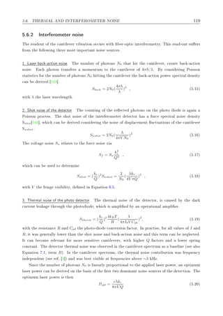 º º ÌÀ ÊÅ Ä Æ ÁÆÌ Ê ÊÇÅ Ì Ê ÆÇÁË ½½
º º¾ ÁÒØ Ö ÖÓÑ Ø Ö ÒÓ ×
Ì Ö ÓÙØ Ó Ø 
 ÒØ Ð Ú Ö Ú Ö Ø ÓÒ Ó

ÙÖ× Û Ø Ö¹ÓÔØ 
 ÒØ Ö ÖÓÑ ØÖÝº Ì × Ö ¹ÓÙØ ×Ù Ö×
ÖÓÑ Ø ÓÐÐÓÛ Ò Ø Ö ÑÓ×Ø ÑÔÓÖØ ÒØ ÒÓ × ×ÓÙÖ
 ×º
½º Ä × Ö 
 ¹ 
Ø ÓÒ ÒÓ × Ì ÒÙÑ Ö Ó Ô ÓØÓÒ× N0 Ø Ø Ø Ø 
 ÒØ Ð Ú Ö¸ 
Ö Ø 
 ¹ 
Ø ÓÒ
ÒÓ × º 
 Ô ÓØÓÒ ØÖ Ò× Ö× ÑÓÑ ÒØÙÑ ØÓ Ø 
 ÒØ Ð Ú Ö Ó π »λº Ý 
ÓÒ× Ö Ò ÈÓ ××ÓÒ
×Ø Ø ×Ø 
× ÓÖ Ø ÒÙÑ Ö Ó Ô ÓØÓÒ× N0 ØØ Ò Ø 
 ÒØ Ð Ú Ö Ø 
 ¹ 
Ø ÓÒ ÔÓÛ Ö ×Ô 
ØÖ Ð Ò× ØÝ

 Ò Ö Ú ½ ℄º
Sback = 2N0(
4π
λ
)2
, ´ º½ µ
Û Ø λ Ø Ð × Ö Û Ú Ð Ò Ø º
¾º Ë ÓØ ÒÓ × Ó Ø Ø 
ØÓÖ Ì 
ÓÙÒØ Ò Ó Ø Ö 
Ø Ô ÓØÓÒ× ÓÒ Ø Ô ÓØÓ Ó × Ò
ÈÓ ××ÓÒ ÔÖÓ
 ××º Ì × ÓØ ÒÓ × Ó Ø ÒØ Ö ÖÓÑ Ø Ö Ø 
ØÓÖ × ÓÖ
 ×Ô 
ØÖ Ð ÒÓ × Ò× ØÝ
Ëshot ½ ℄¸ Û 
 
 Ò Ö Ú 
ÓÒ× Ö Ò Ø ÒÓ × Ó ×ÔÐ 
 Ñ ÒØ Ù
ØÙ Ø ÓÒ× Ó Ø 
 ÒØ Ð Ú Ö
Ëushotº
Sushot = 2N0(
λ
4πV N0
)2
´ º½ µ
Ì ÚÓÐØ ÒÓ × Su Ö Ð Ø × ØÓ Ø ÓÖ
 ÒÓ × Ú
Sf = Su
k2
c
Q2
, ´ º½ µ
Û 
 
 Ò Ù× ØÓ Ø ÖÑ Ò
Sshot = (
kc
Q
)2
Sushot =
2
N0
(
λkc
4V πQ
)2
, ´ º½ µ
Û Ø V Ø Ö Ò Ú × Ð ØÝ¸ Ò Ò ÕÙ Ø ÓÒ º º
¿º Ì ÖÑ Ð ÒÓ × Ó Ø Ô ÓØÓ Ø 
ØÓÖ Ì Ø ÖÑ Ð ÒÓ × Ó Ø Ø 
ØÓÖ¸ × 
 Ù× Ý Ø Ö

ÙÖÖ ÒØ Ð Ø ÖÓÙ Ø Ô ÓØÓ Ó ¸ Û 
 × ÑÔÐ Ý Ò ÓÔ Ö Ø ÓÒ Ð ÑÔÐ Öº
Stherm = (
kc
Q
)2 4kBT
R
(
λ
4πI0V Cpb
)2
, ´ º½ µ
Û Ø Ø Ö × ×Ø Ò
 R Ò Cpd Ø Ô ÓØÓ¹ Ó 
ÓÒÚ Ö× ÓÒ 
ØÓÖº ÁÒ ÔÖ 
Ø × ¸ ÓÖ ÐÐ Ú ÐÙ × Ó I Ò
R¸ Ø Û × Ò Ö ÐÐÝ ÐÓÛ Ö Ø Ò Ø × ÓØ ÒÓ × Ò 
 ¹ 
Ø ÓÒ ÒÓ × Ò Ø × Ø ÖÑ 
 Ò Ò Ð 
Ø º
ÁØ 
 Ò 
ÓÑ Ö Ð Ú ÒØ ÓÖ ÑÓÖ × Ò× Ø Ú 
 ÒØ Ð Ú Ö×¸ Û Ø Ö Q 
ØÓÖ× Ò ÐÓÛ Ö ×ÔÖ Ò

ÓÒ×Ø ÒØº Ì Ø 
ØÓÖ Ø ÖÑ Ð ÒÓ × Û × Ó × ÖÚ Ò Ø 
 ÒØ Ð Ú Ö ×Ô 
ØÖÙÑ × × Ð Ò ´× Ð×Ó
ÕÙ Ø ÓÒ º½¸ Ø ÖÑ Bµº ÁÒ Ø 
 ÒØ Ð Ú Ö ×Ô 
ØÖÙÑ¸ Ø Ø ÖÑ Ð ÒÓ × 
ÓÒØÖ ÙØ ÓÒ Û × Ö ÕÙ Ò
Ý
Ò Ô Ò ÒØ ´× Ö º ¿℄µ Ò Û × ×Ø Ú × Ð Ø Ö ÕÙ Ò
 × ÓÚ ∼ ÀÞº
Ë Ò
 Ø ÒÙÑ Ö Ó Ô ÓØÓÒ× N0 × Ð Ò ÖÐÝ ÔÖÓÔÓÖØ ÓÒ Ð ØÓ Ø ÔÔÐ Ð × Ö ÔÓÛ Ö¸ Ò ÓÔØ ÑÙÑ
Ð × Ö ÔÓÛ Ö 
 Ò Ö Ú ÓÒ Ø × × Ó Ø Ö×Ø ØÛÓ ÓÑ Ò ÒØ ÒÓ × ×ÓÙÖ
 × Ó Ø Ø 
Ø ÓÒº Ì
ÓÔØ ÑÙÑ Ð × Ö ÔÓÛ Ö × Ø Ò
Popt =
cλkc
8πV Q
´ º¾¼µ
 