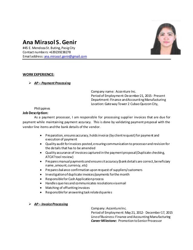 how to update a resumes