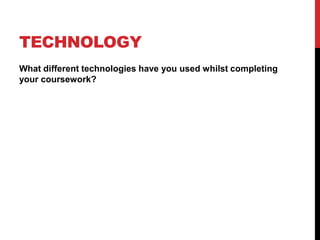 A2 evaluation 4 technology | PPTX