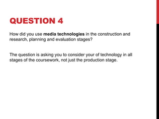 A2 evaluation 4 technology | PPTX