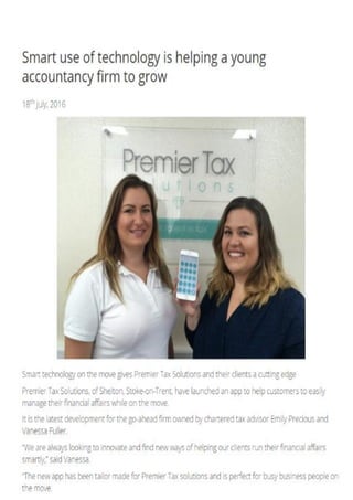 Premier Tax PR articles new