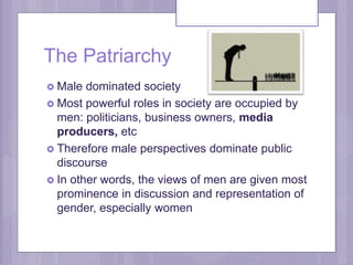 A2 Feminism and the Media part 1 | PPTX