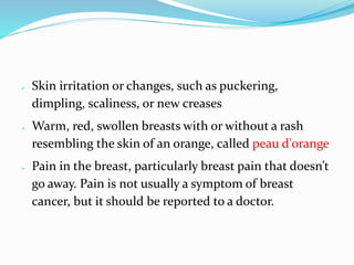 Breast cancer | PPTX