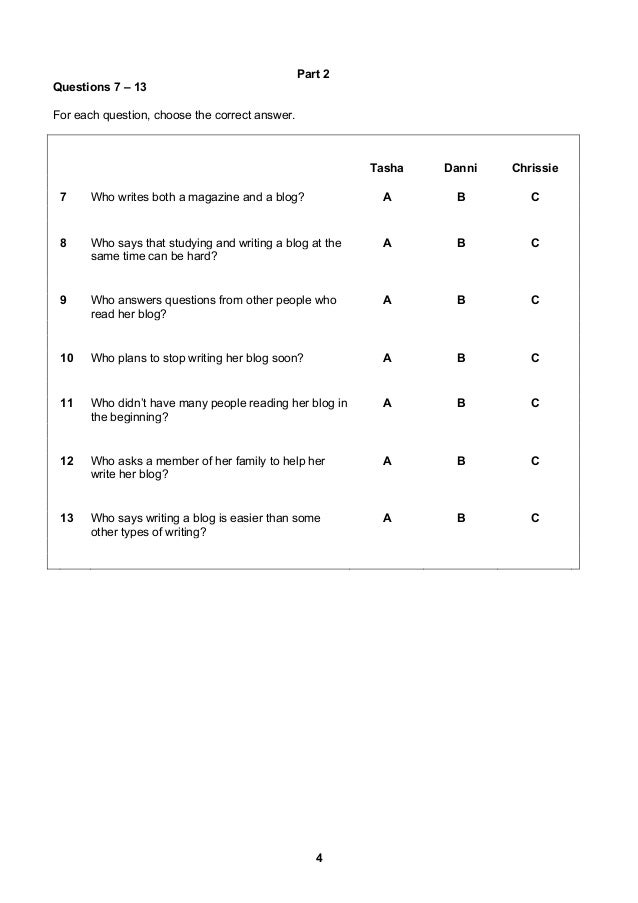 A2 Key 2020 sample tests Reading and Writing question paper.pdf