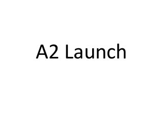 A2 Launch

 