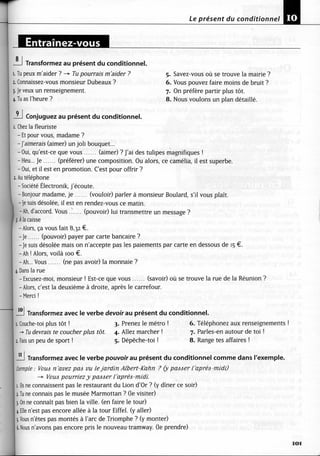 A2 ~ les exercices de grammaire, avec corrigés