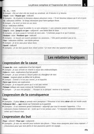 A2 ~ les exercices de grammaire, avec corrigés