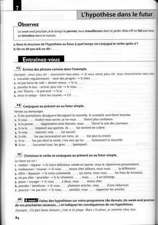 A2 ~ les exercices de grammaire, avec corrigés