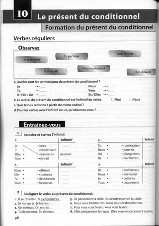 A2 ~ les exercices de grammaire, avec corrigés