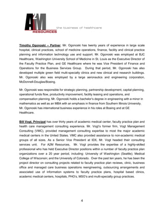 A2 M Background & Qualifications