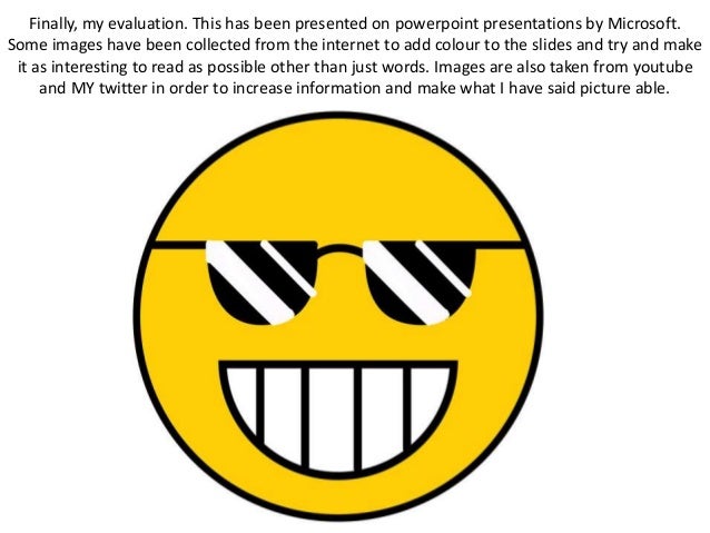 Media coursework evaluations