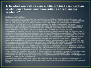 A2 media evaluation | PPT