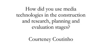 A2 Media Evaluation | PPTX
