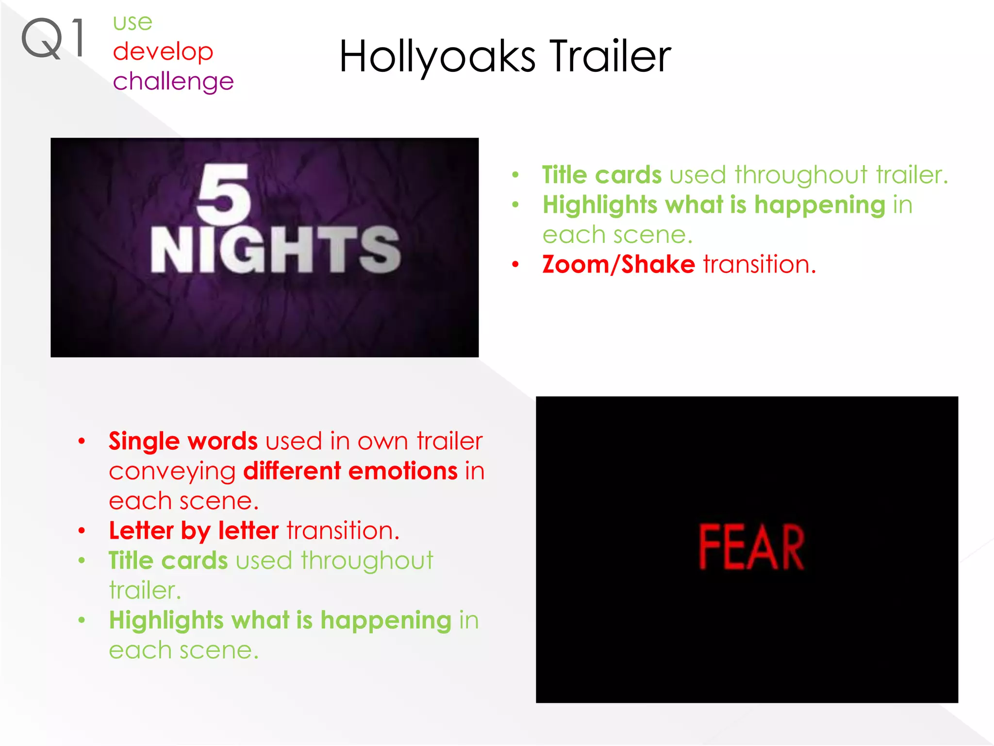 Lighting bright on female character.