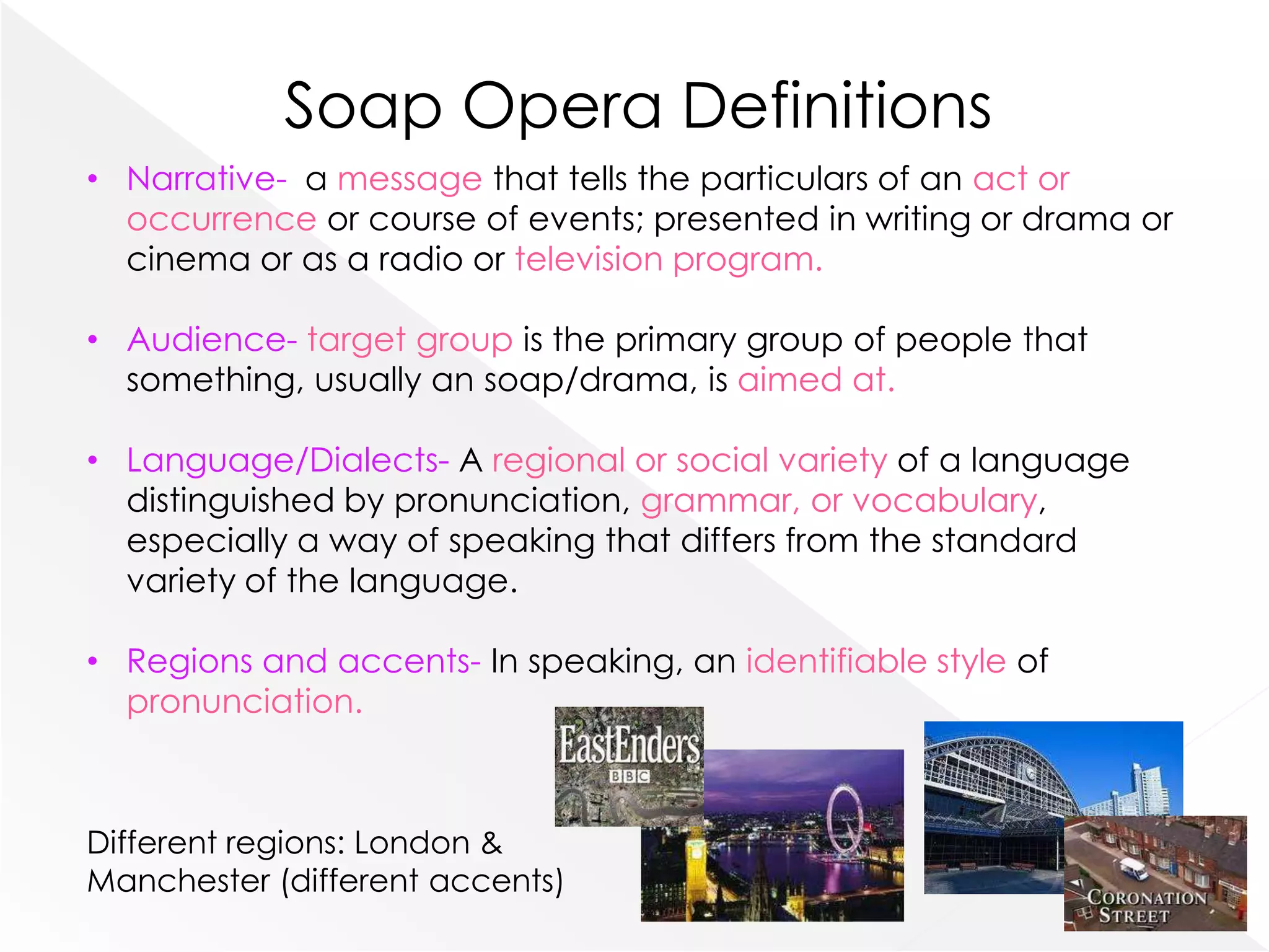 Long shot used- see what's happening in the scene.usedevelopchallengeQ1Skins TrailerBlurred edges- gives sense of chaos and confusion.