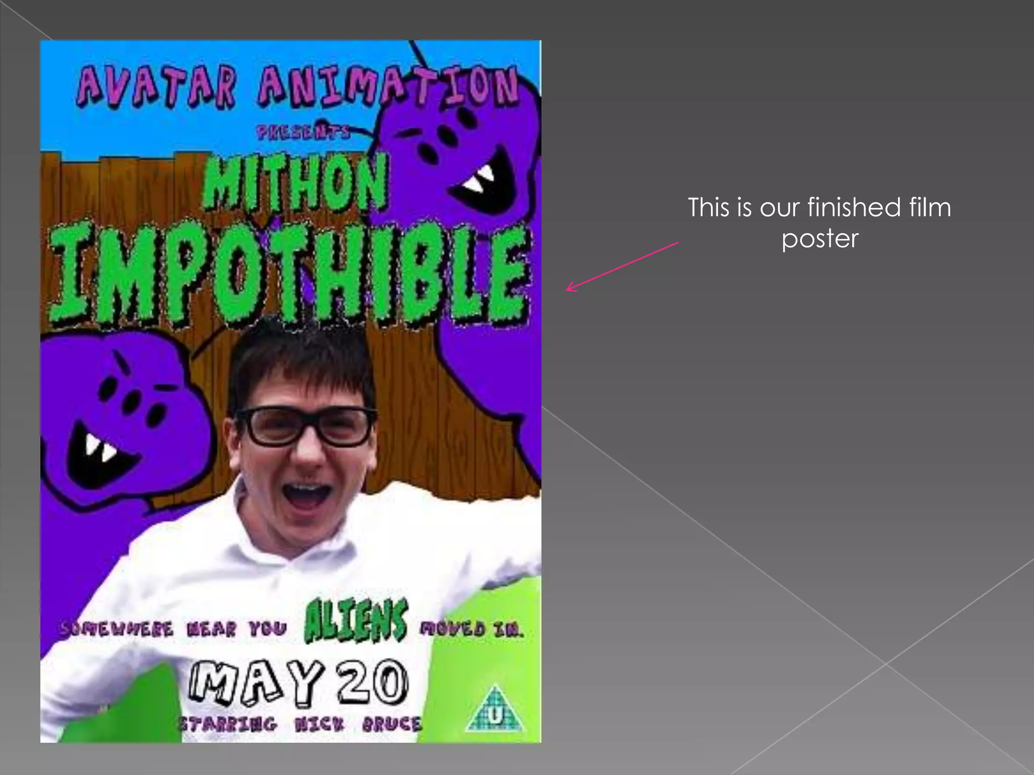 As well as it being a comedy film that many would enjoy, it send out a serious message to the audience.