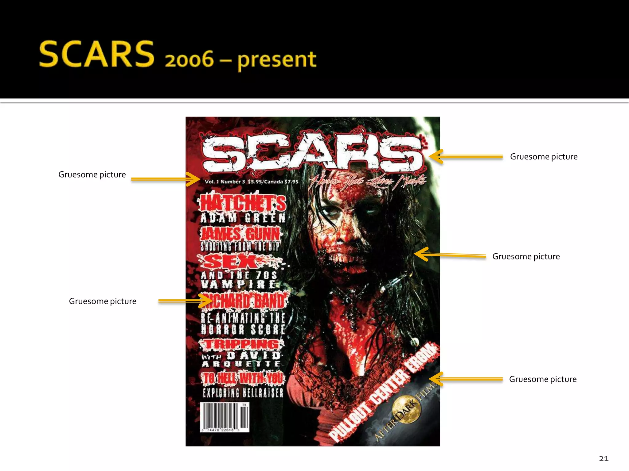 Gruesome picture
Gruesome picture




                     Gruesome picture



  Gruesome picture




                        Gruesome picture




                                            21
 