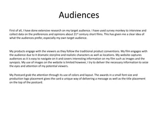 A2 media studies evaluation | PPT