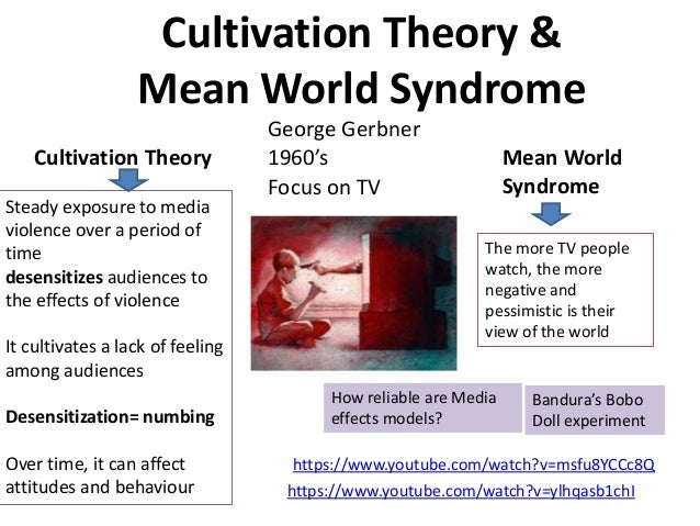 cultivation theory mean world syndrome cultivation theory mean world syndrome