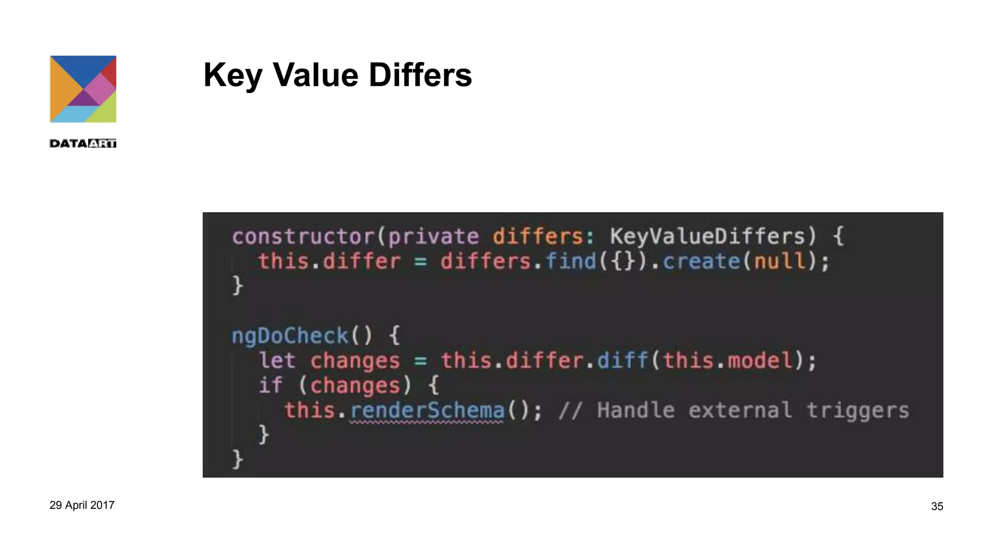Key Value Differs
29 April 2017 35
 