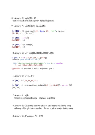 A2 python basics_nptel_pds2_sol | PDF