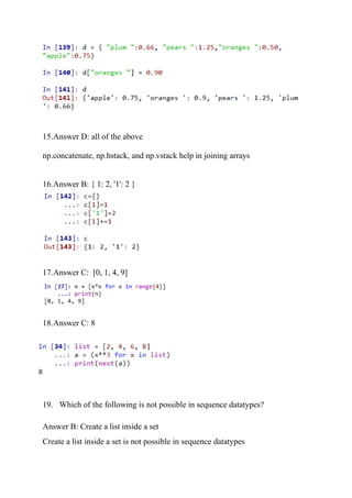 A2 python basics_nptel_pds2_sol | PDF