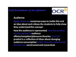 A2 question 1b introduction