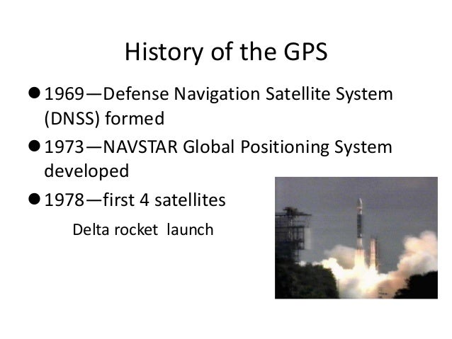 history of gps