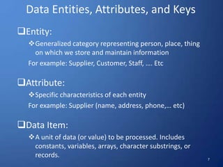 Chapter 5: Database Systems, Data Centers, and Business Intelligence | PPTX