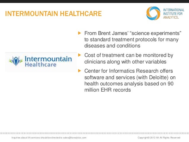 What investment does intermountain health make to support clinical integration image
