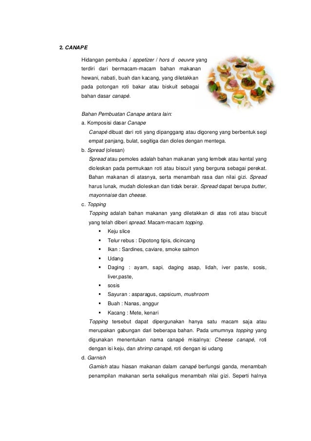 A3.3. aneka hidangan cold appetizer