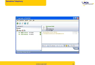 Sametime Telephony 