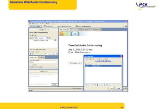 Sametime Web/Audio Conferencing 