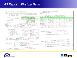 Pin Volume A3 Report Example A3 report | PDF