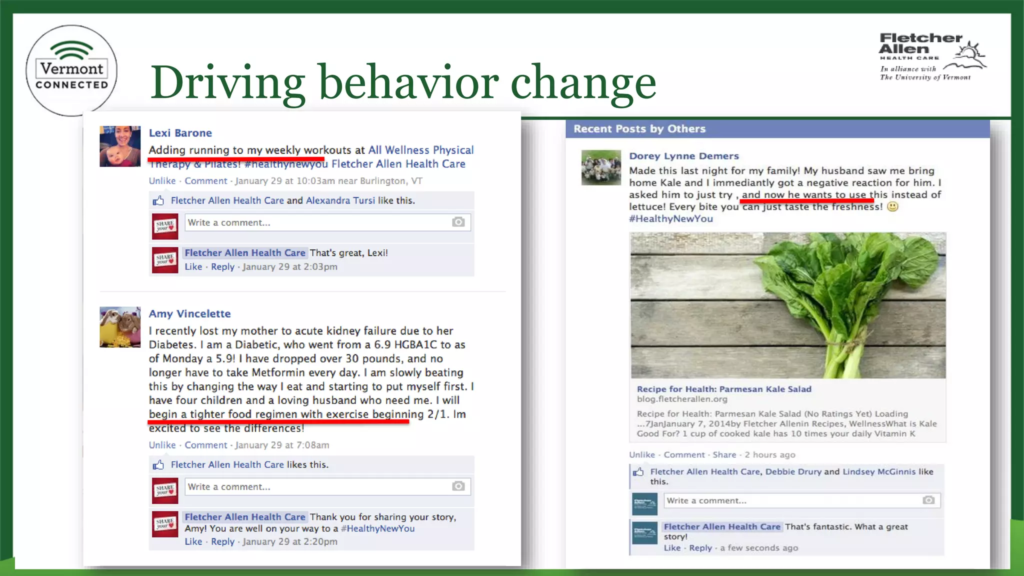 Driving behavior change  