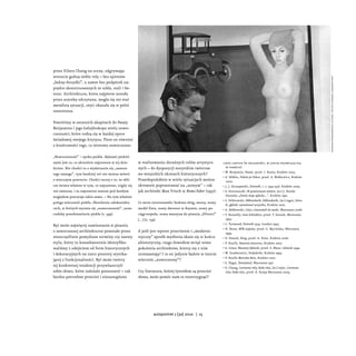 przez Eileen Chang na scenę, odgrywając
wreszcie godną siebie rolę – bez epitetów




                                    ...