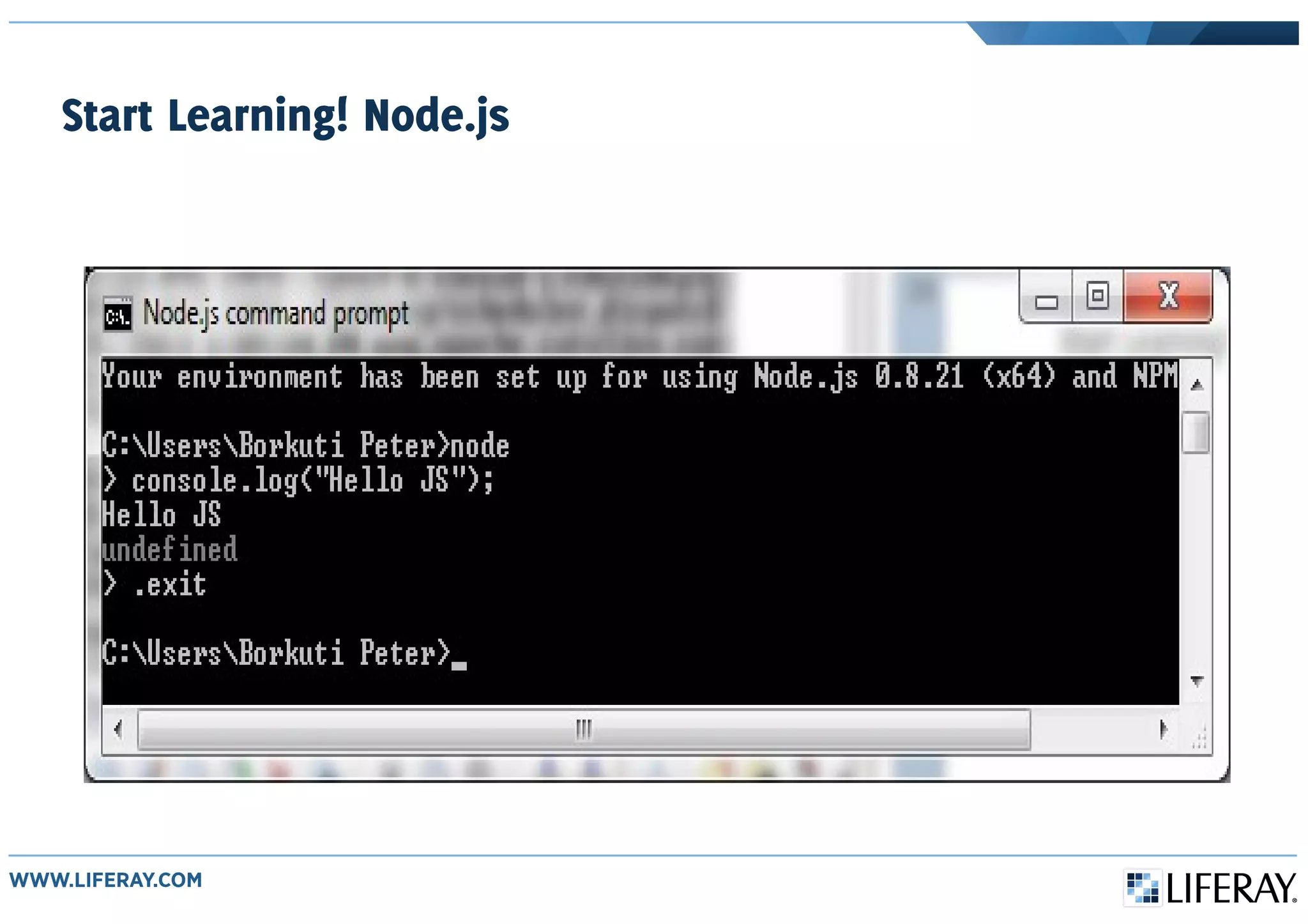 Start Learning! Node.js
 