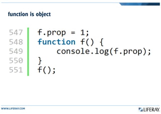 function is object
 