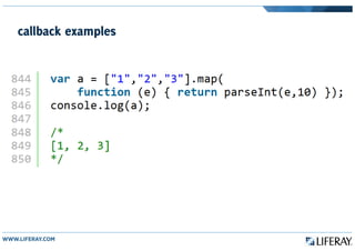 callback examples
 