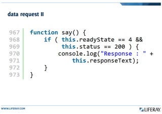 data request II
 