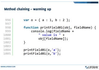 Method chaining – warming up
 
