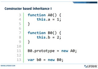 Constructor based inheritance I
 