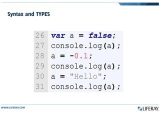 Syntax and TYPES
 